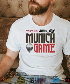 Seattle Seahawks Tampa Bay buccaneers munich game 2022 t shirt