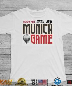 Seattle Seahawks Tampa Bay buccaneers munich game 2022 t shirt