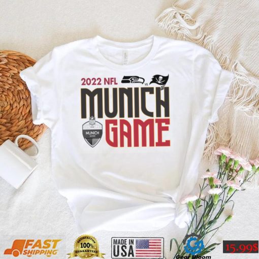 Seattle Seahawks Tampa Bay buccaneers munich game 2022 t shirt