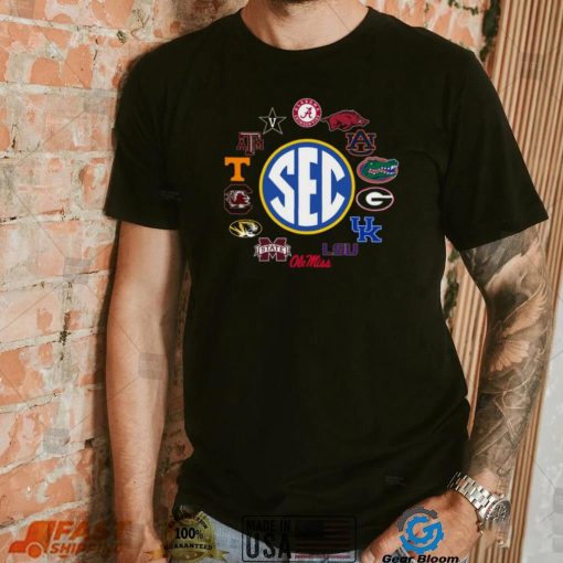 Sec gear fanatics branded athletics t shirt