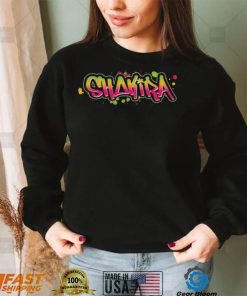 Shakira Graffiti Letters Singer Unisex Sweatshirt