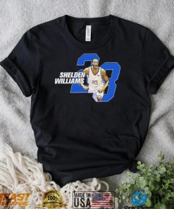 Shelden Williams Duke Blue Devils throwback shirt