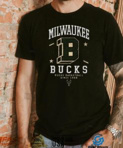 Since 1968 Icon Black Milwaukee Bucks Basketball Since 1969 Shirt