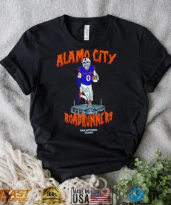 Skeleton Alamo City Roadrunners San Antonio Texas shirt