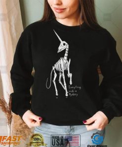 Skeleton Unicorn everything ends in mystery shirt