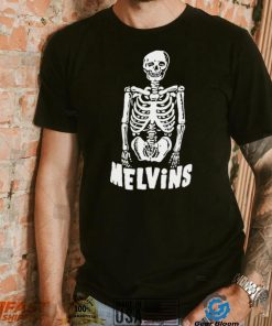 Skeleton melvins art shirt