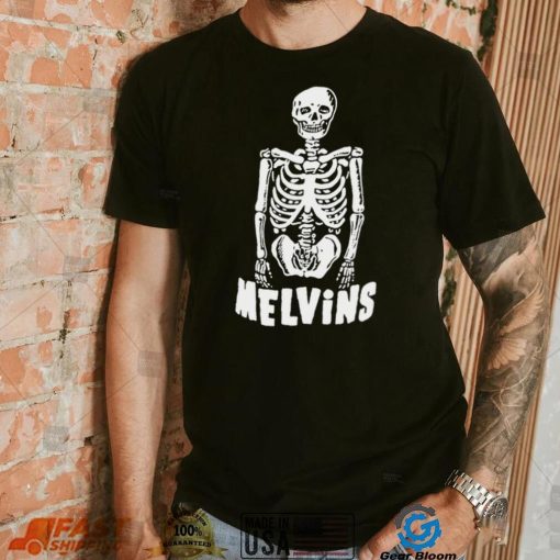 Skeleton melvins art shirt