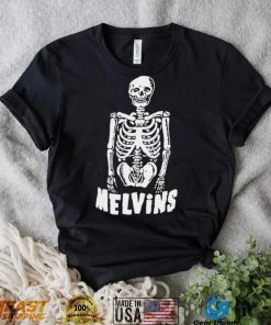 Skeleton melvins art shirt