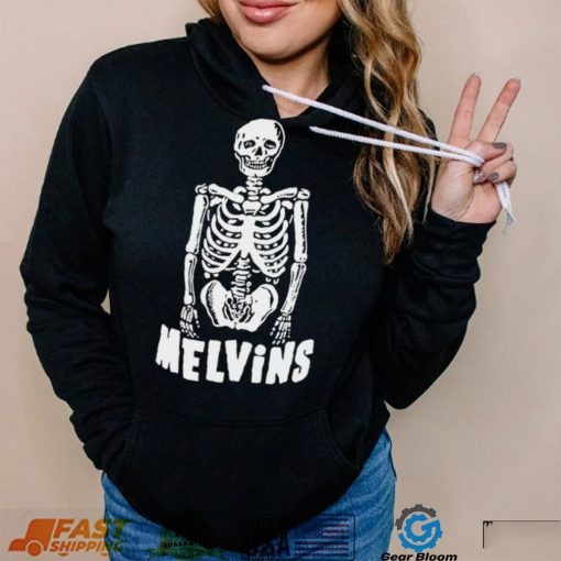 Skeleton melvins art shirt