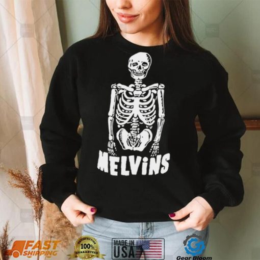 Skeleton melvins art shirt