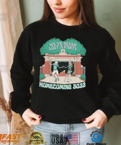 Skeletons We’ve Never Lost A Party OH Homecoming 2022 Shirt