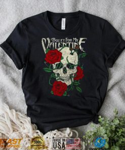 Skull And Roses Rock Band Bullet For My Valentine Shirt