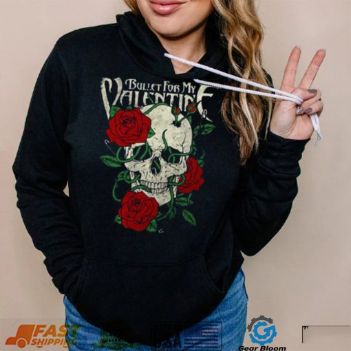 Skull And Roses Rock Band Bullet For My Valentine Shirt