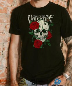 Skull And Roses Rock Band Bullet For My Valentine Shirt