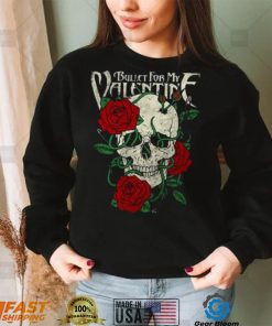 Skull And Roses Rock Band Bullet For My Valentine Shirt