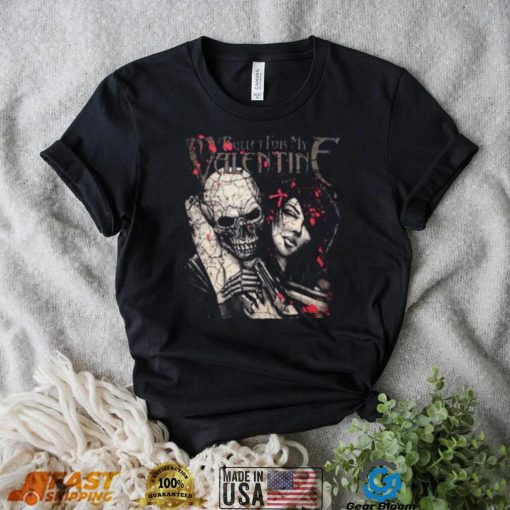 Skull Girl Rock Band Bullet For My Valentine Shirt