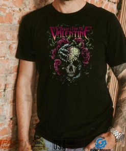 Skull N Roses Rock Band Bullet For My Valentine Shirt