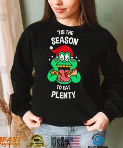 Slimer from Ghostbusters ’tis the season to eat plenty shirt