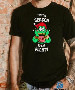 Slimer from Ghostbusters ’tis the season to eat plenty shirt