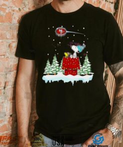 Snoopy And Woodstock San Francisco 49ers Ugly Christmas shirt