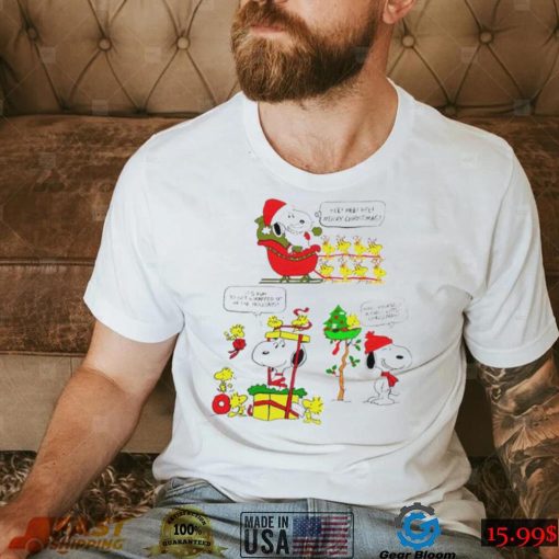 Snoopy Hee Hee Hee Mery Christmas 2022 T Shirt