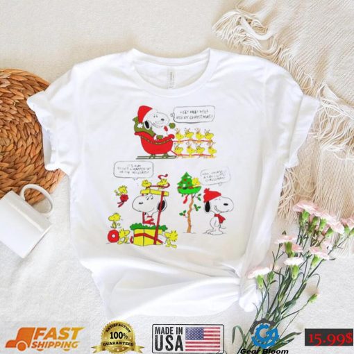 Snoopy Hee Hee Hee Mery Christmas 2022 T Shirt