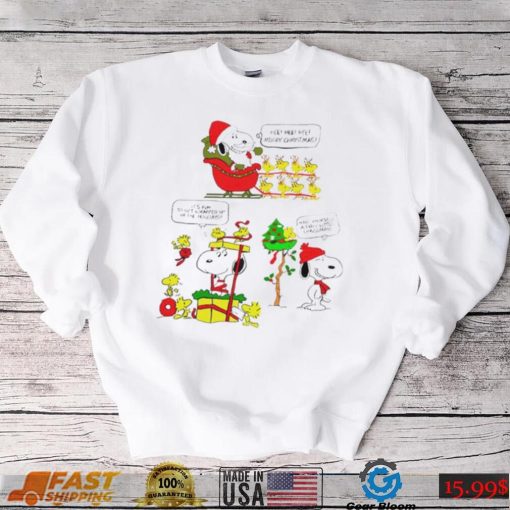 Snoopy Hee Hee Hee Mery Christmas 2022 T Shirt