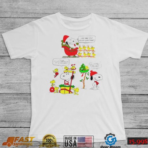 Snoopy Hee Hee Hee Mery Christmas 2022 T Shirt