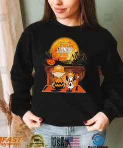 Snoopy and Charlie Brown Chicago Bears Halloween Shirt