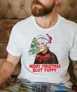 Sophia Merry Christmas Slut Puppy Golden Girls Unisex Sweatshirt