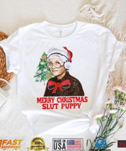 Sophia Merry Christmas Slut Puppy Golden Girls Unisex Sweatshirt