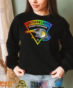 Southern Lights ice hockey club Melbourne 2019 logo shirt