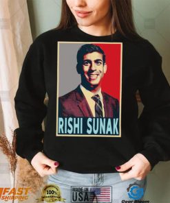 Rishi Sunak Vintage Portrait Prime Minister Unisex T Shirt