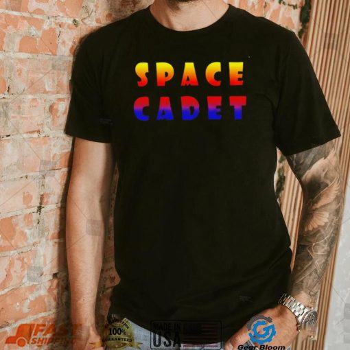 Space Cadet logo colorful shirt