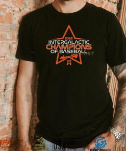 Space City For The H 2022 Intergalactic Champions Of Baseball Shirt