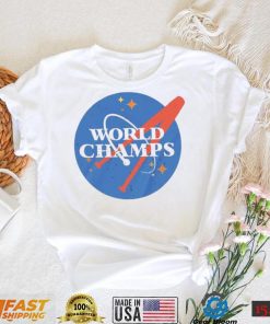 Space NASA Houston Astros World Champs shirt