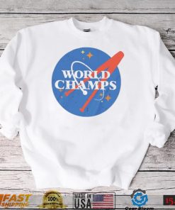 Space NASA Houston Astros World Champs shirt