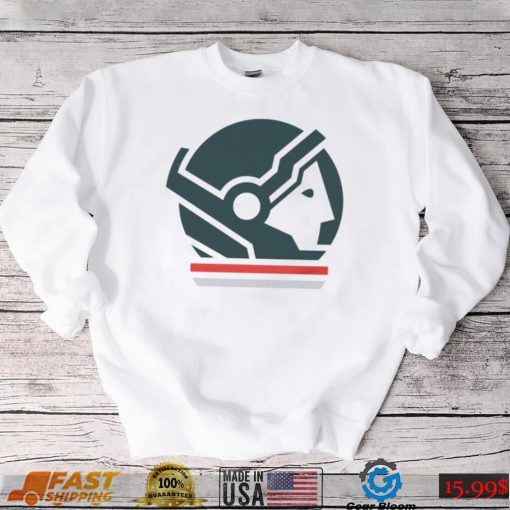 Spaceman Astronaut head shirt