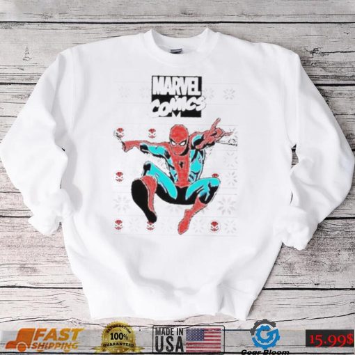 Spider man marvel comics 2022 ugly Christmas sweater