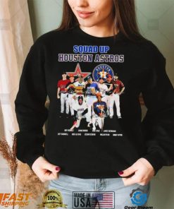 Squad Up Houston Astros Signature Shirt