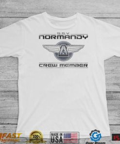 Ssv Normandy Athletic Crew Member Mass Effect Shirt