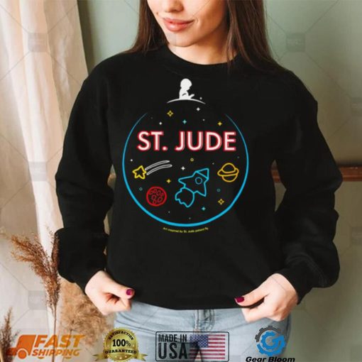St. Jude Patient Ty Rocket art shirt