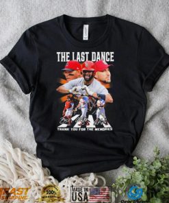 St. Louis Cardinals Abbey Road The Last Dance Thank You For The Memories Signature Shirt