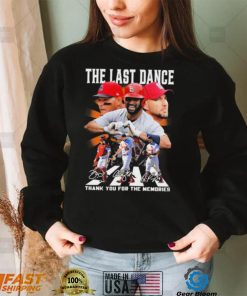 St. Louis Cardinals Abbey Road The Last Dance Thank You For The Memories Signature Shirt