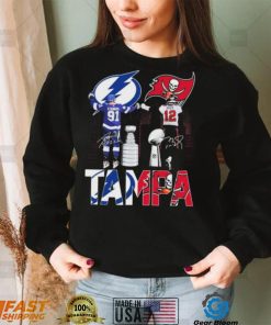 Stamkos 91 And Brady12 Tampa City Sports Shirt