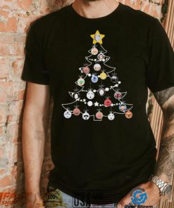 Star Wars Characters Ornaments Christmas Tree Shirt