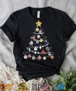 Star Wars Characters Ornaments Christmas Tree Shirt