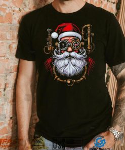 Steampunk Santa Claus art shirt