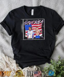 Stefonia American flag shirt