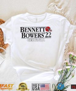 Stetson Bennett IV And Brock Bowers 2022 Georgia Bulldogs Shirt
